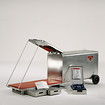 - Mobile medical care - Year 2003 – Instant Help DEFIMED
Dimensions: 198 x 55 x 85 cm / transport dimensions: 101 x 57 x119 cm. Material: light metal. Weight: approx. 40 kg.
[SERIAL NR.: 920-291-HEL-03MA]